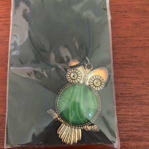 2/$20 ONE OF A KIND owl pendant necklace